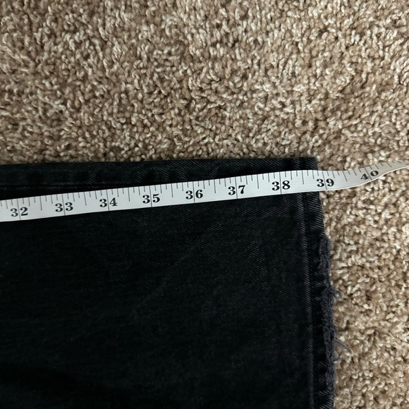 Abercrombie & Fitch Women’s Curve Love The Dad High Rise Black Jeans Size 15 / 0 - Picture 7 of 7